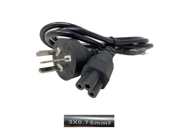 Cable Corriente PC Trebol - Mickey Alta Calidad (3 x 0,75MM)